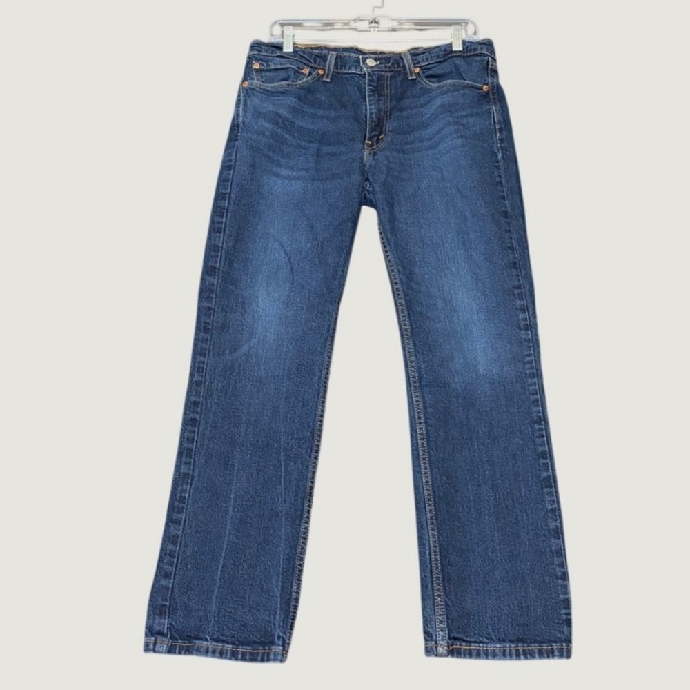 Levi's 511 Slim Fit Jeans Mens 34x30 Medium Wash Blue Denim